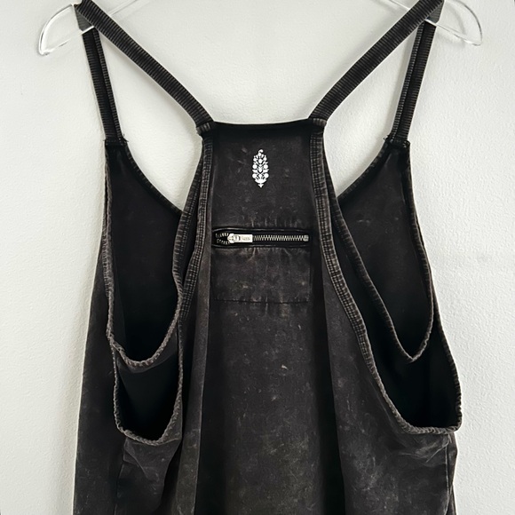 🍂NWOT Free People Hot Shot Mini Dress. Black. Size: Medium - Picture 7 of 12